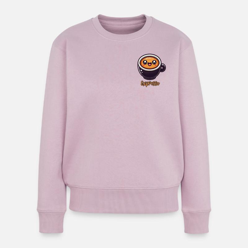 EXPRESSO - Frauen Premium Bio Pullover - Altrosa
