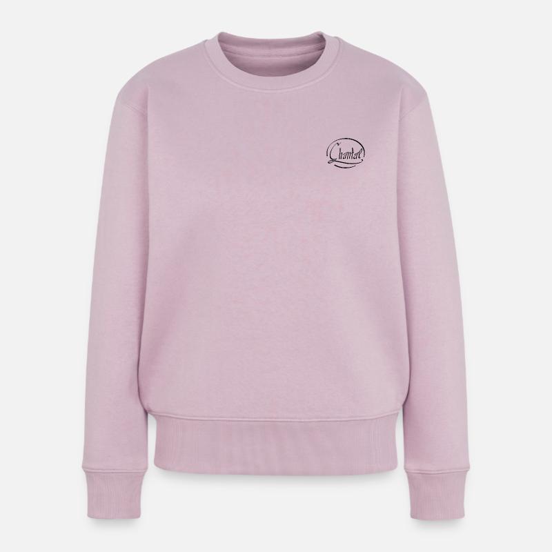 Chantal - Pull Premium bio Femme - rose poudré