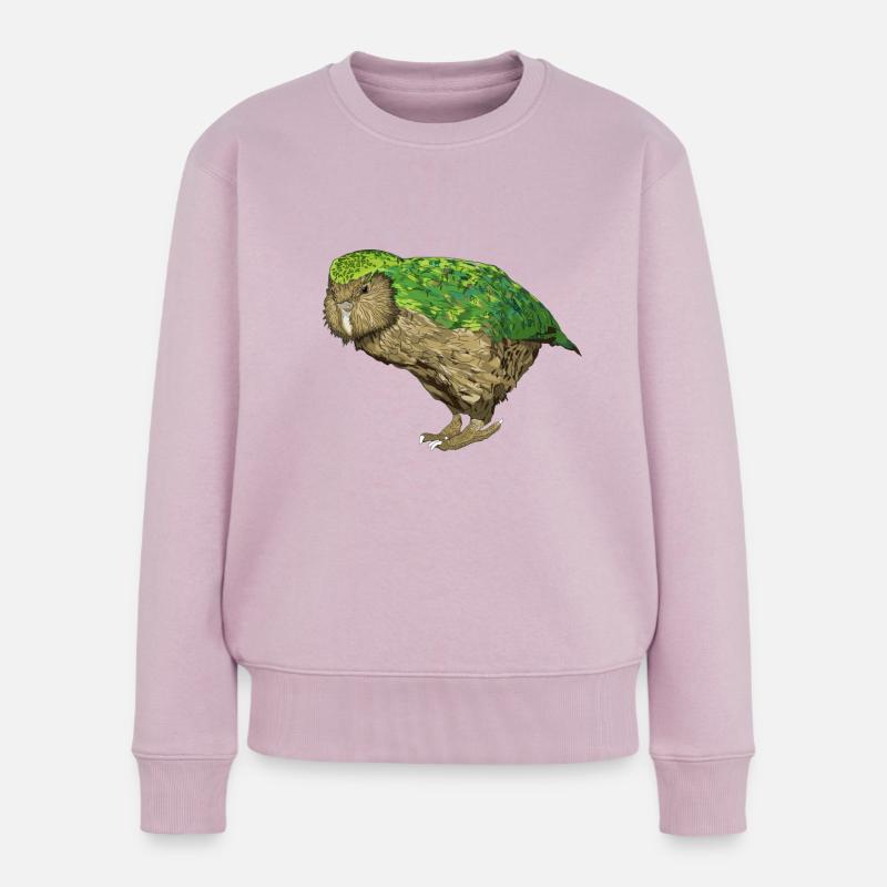Kakapo - Frauen Premium Bio Pullover - Altrosa