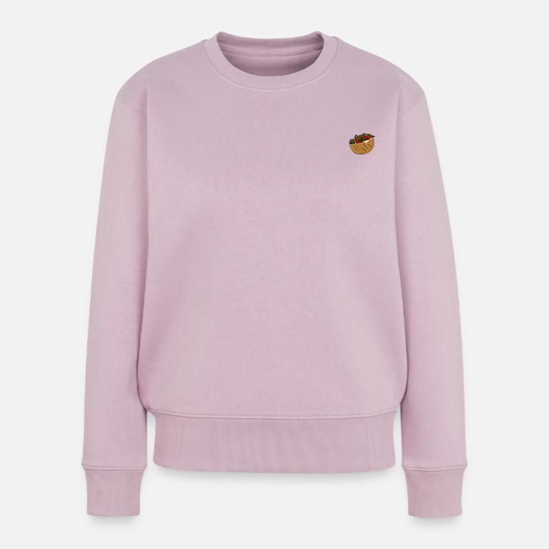 Falafel - Frauen Premium Bio Pullover - Altrosa