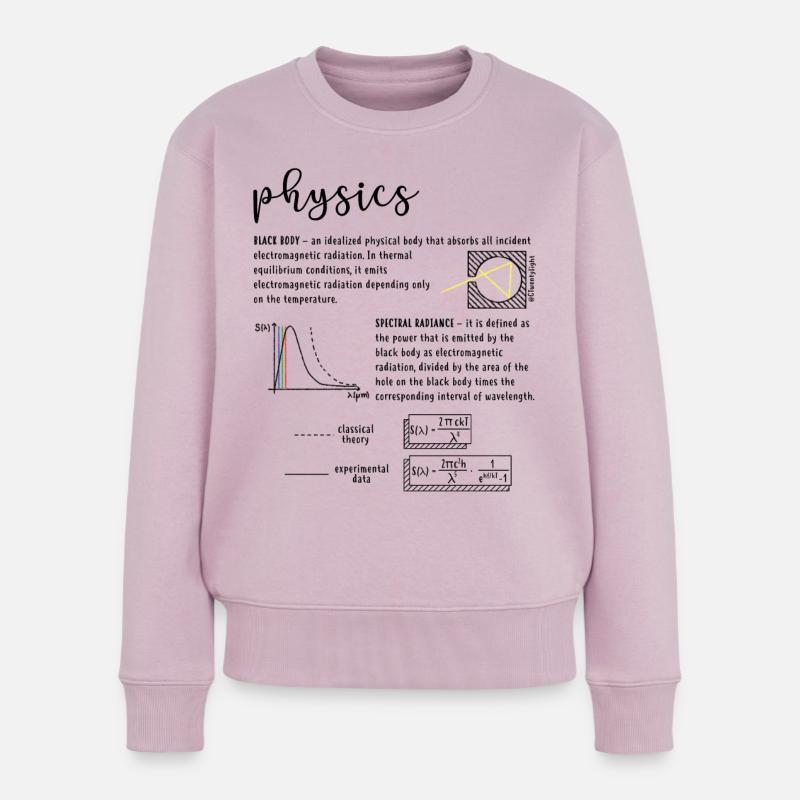 Spectral Radiance 2 - Frauen Premium Bio Pullover - Altrosa