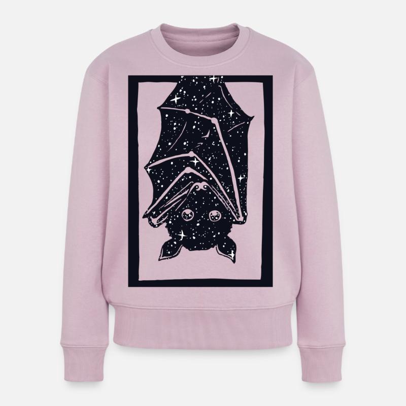 Spacebat - Frauen Premium Bio Pullover - Altrosa