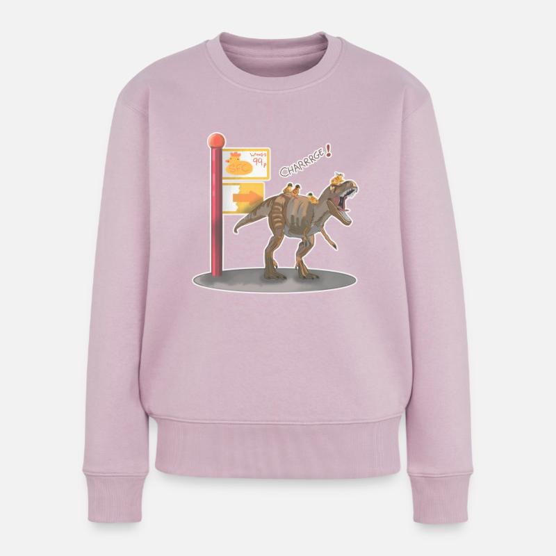 shafedown sfc - Pull Premium bio Femme - rose poudré