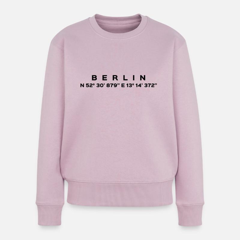 Berlin - Frauen Premium Bio Pullover - Altrosa