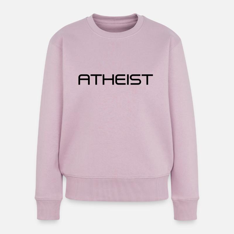 Atheist - Frauen Premium Bio Pullover - Altrosa