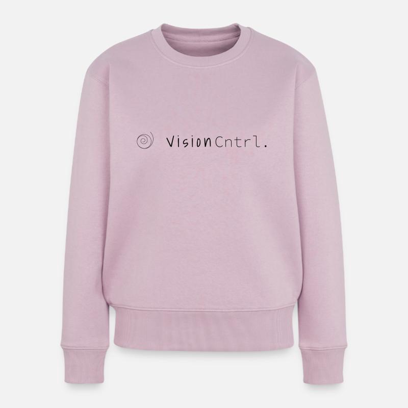 Space Patrol Vision Control - Frauen Premium Bio Pullover - Altrosa
