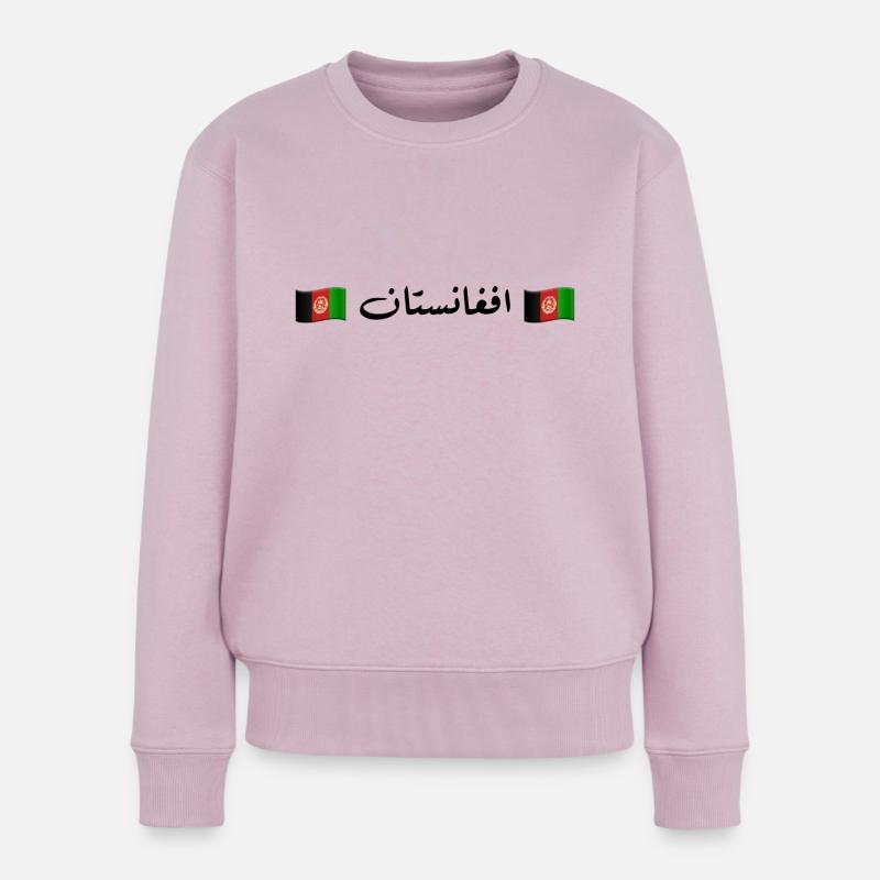 افغانستان - Frauen Premium Bio Pullover - Altrosa