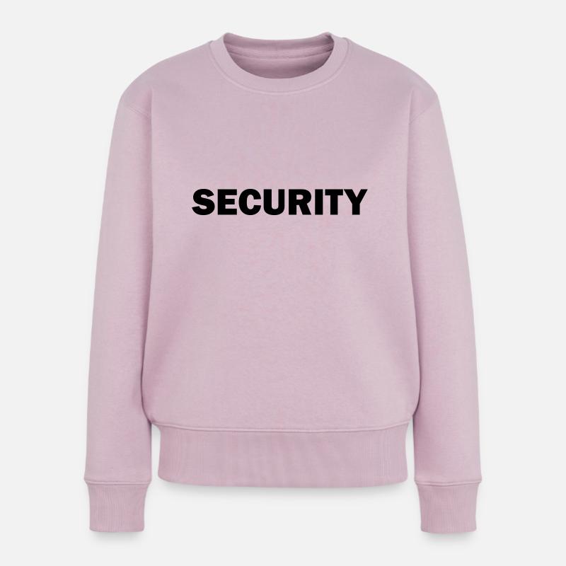 Sécurité - Pull Premium bio Femme - rose poudré