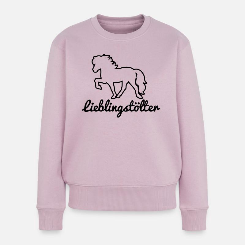 lieblingstoelter - Frauen Premium Bio Pullover - Altrosa