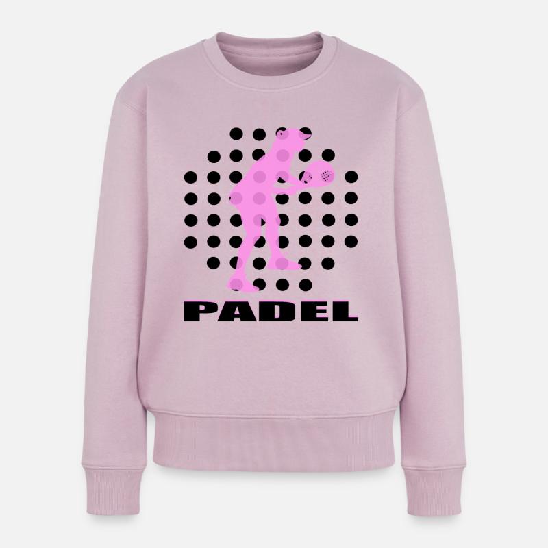 Padel - Pull Premium bio Femme - rose poudré