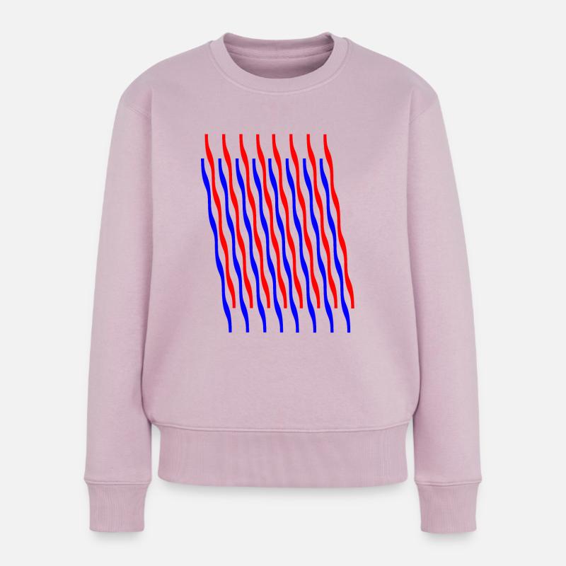 Zigzag 2 - Pull Premium bio Femme - rose poudré