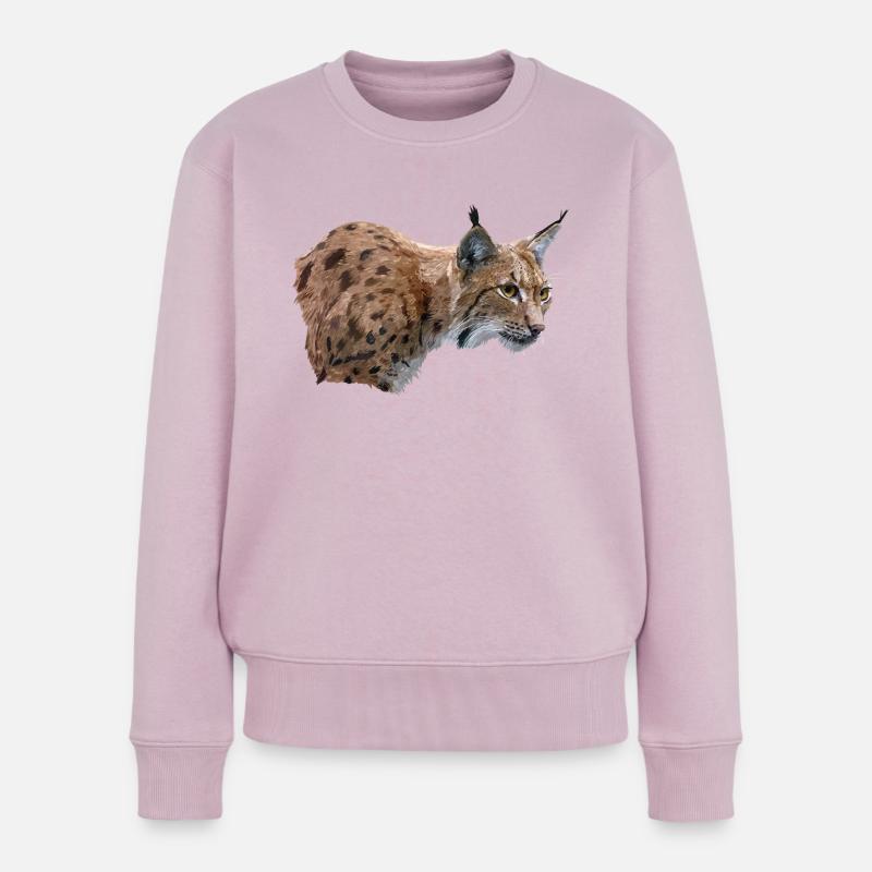 Lynx - Pull Premium bio Femme - rose poudré