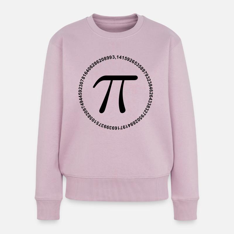 Pi 3.14 Kreis - Frauen Premium Bio Pullover - Altrosa