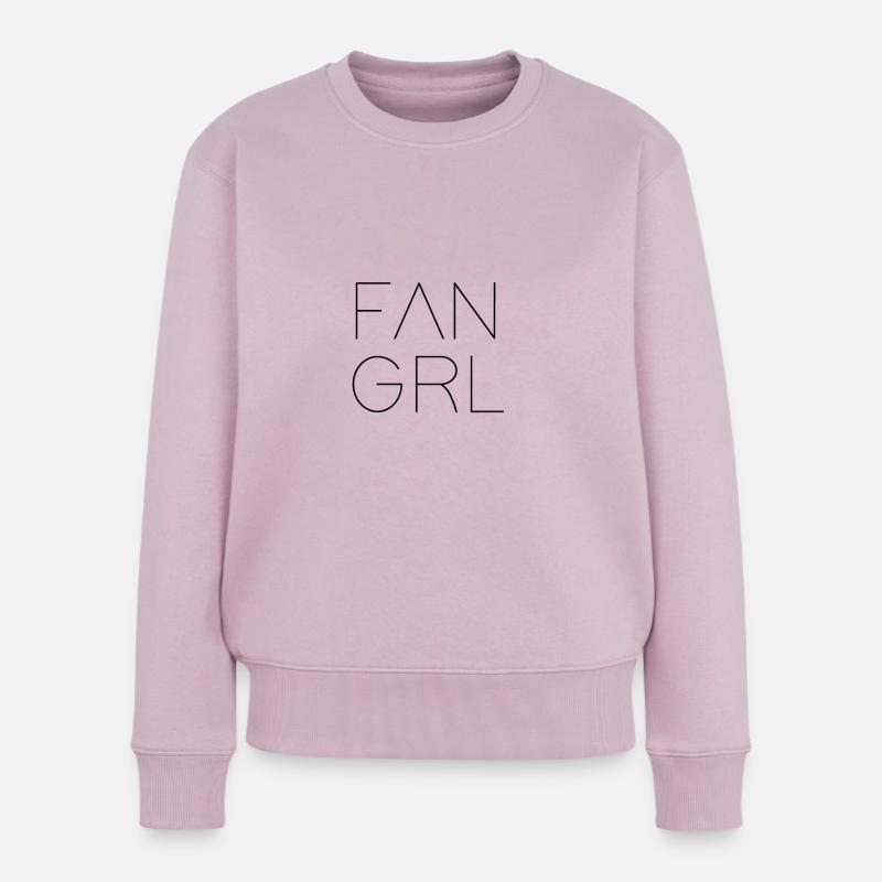 FANGIRL - Frauen Premium Bio Pullover - Altrosa