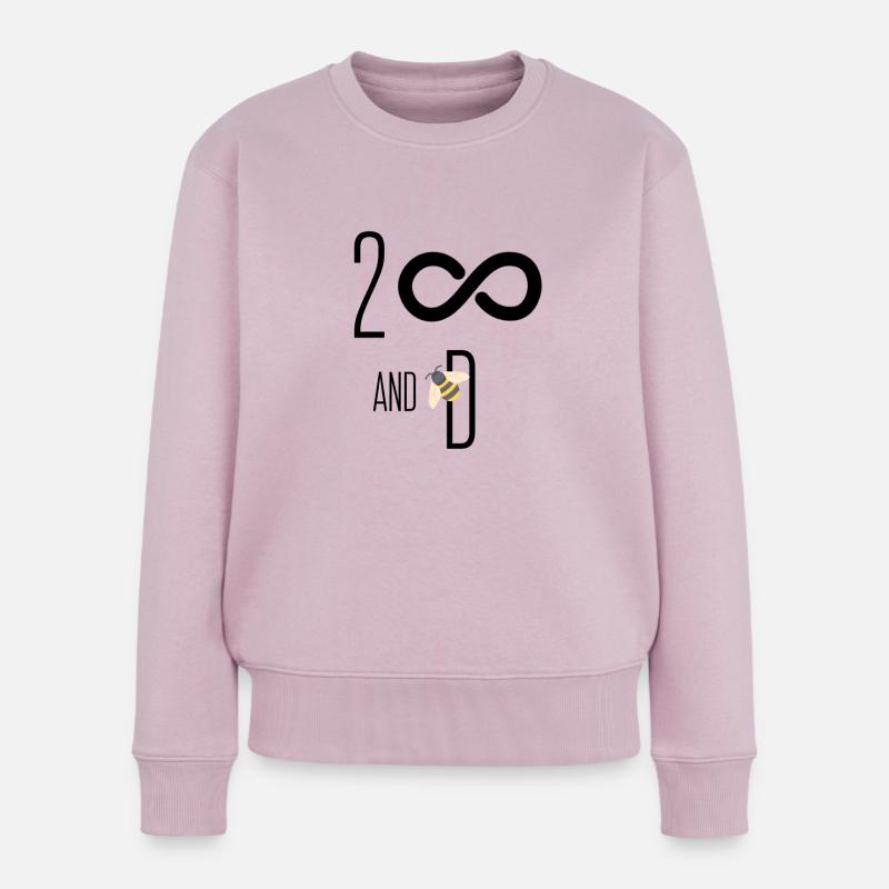 To infinity and Beyond - Frauen Premium Bio Pullover - Altrosa