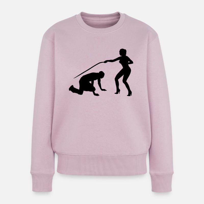 wedding4a - Frauen Premium Bio Pullover - Altrosa