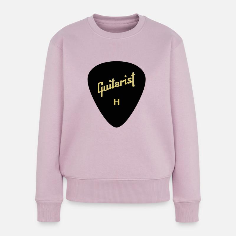 Guitarist - Pull Premium bio Femme - rose poudré