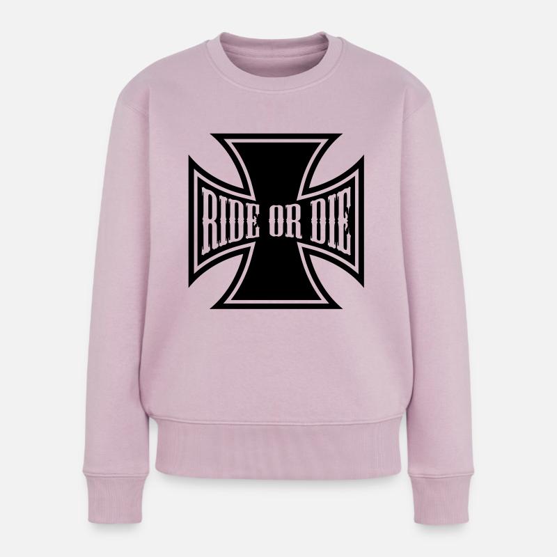 cb50_ride_or_die - Pull Premium bio Femme - rose poudré