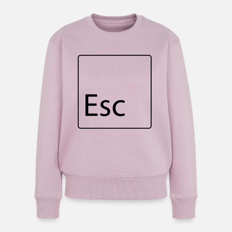 esc - Frauen Premium Bio Pullover - Altrosa
