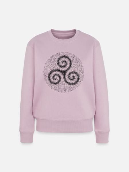 Triskele - Frauen Premium Bio Pullover - Altrosa