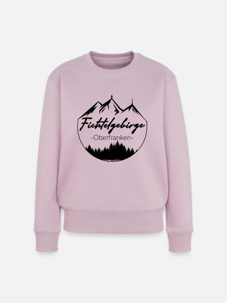 Fichtelgebirge Oberfranken Fichtelhills - Frauen Premium Bio Pullover - Altrosa