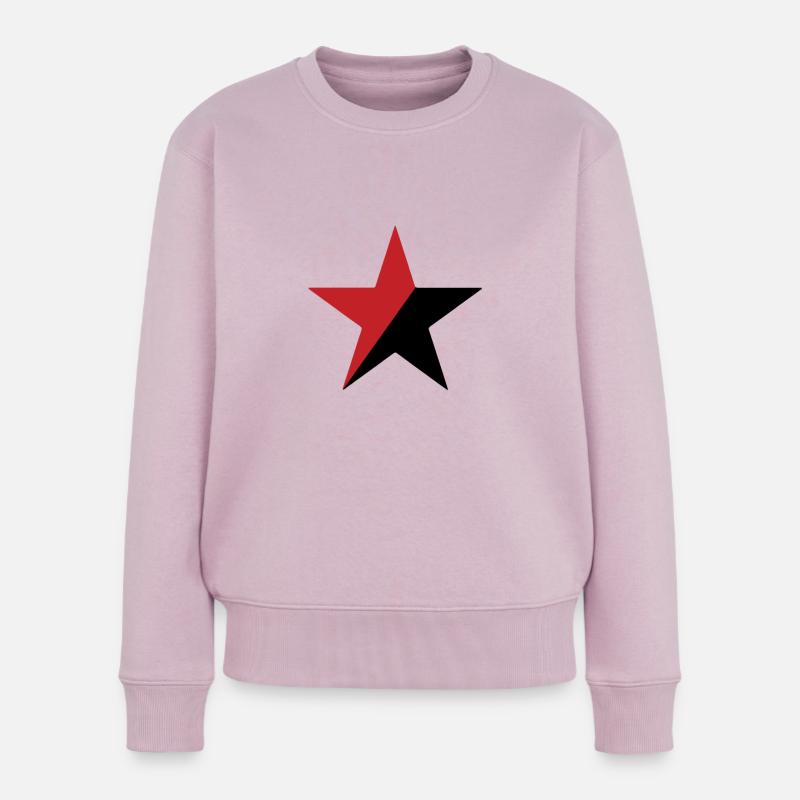 Anarchie - Frauen Premium Bio Pullover - Altrosa