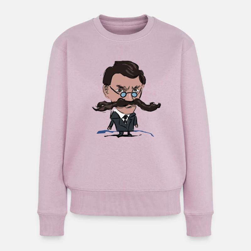 Nietzsche - Pull Premium bio Femme - rose poudré