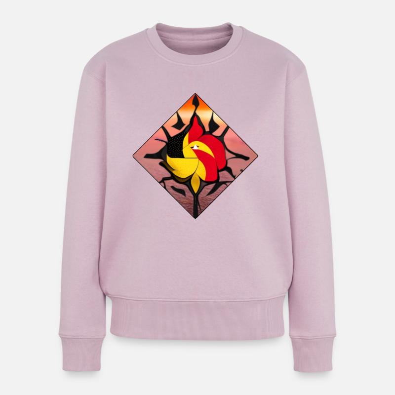 Pattern - Women's Premium Organic Jumper - dusky pink