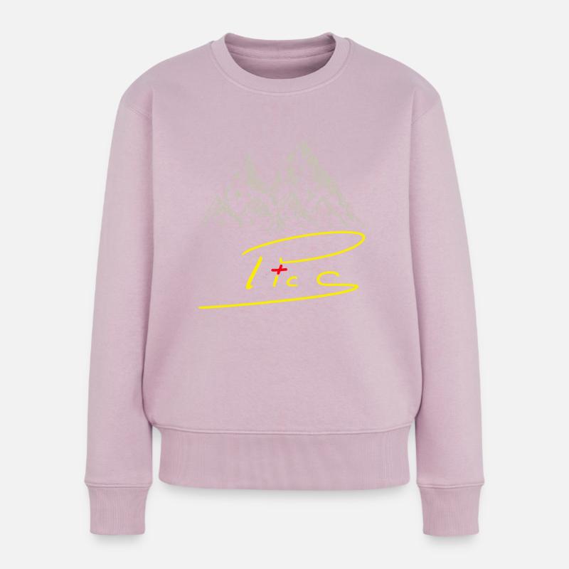 pics+ - Pull Premium bio Femme - rose poudré