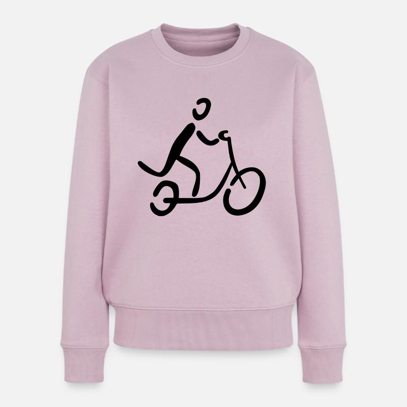Kickbike - Pull Premium bio Femme - rose poudré