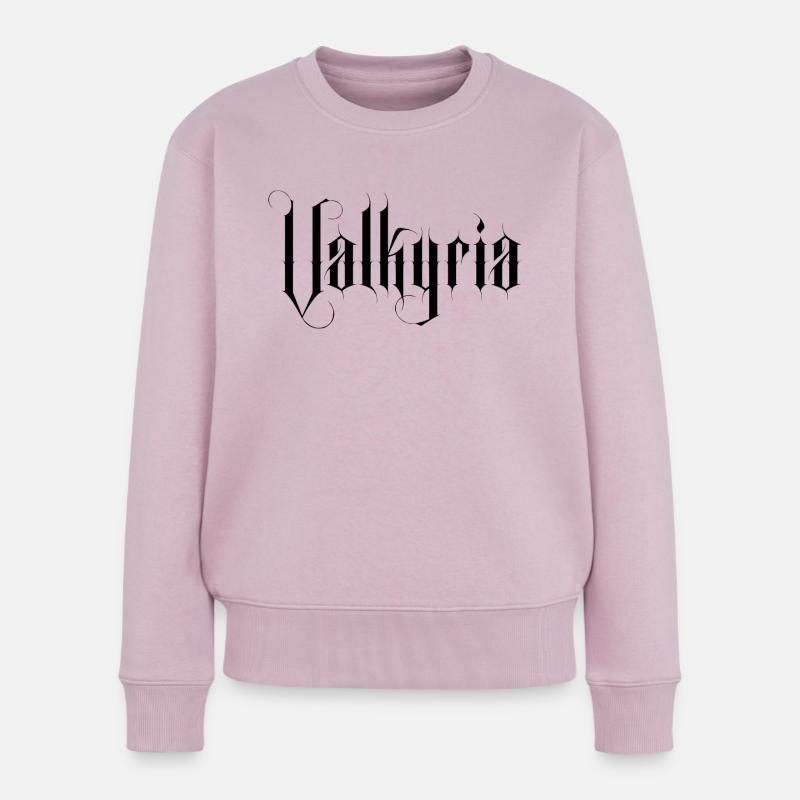 Walküre - Frauen Premium Bio Pullover - Altrosa