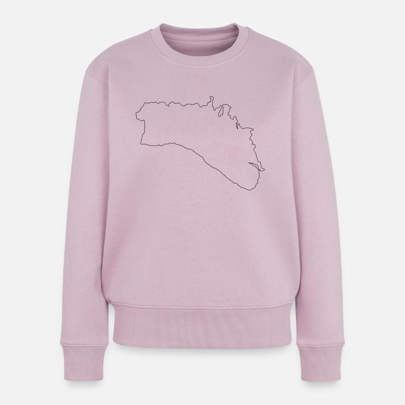Minorque - Pull Premium bio Femme - rose poudré