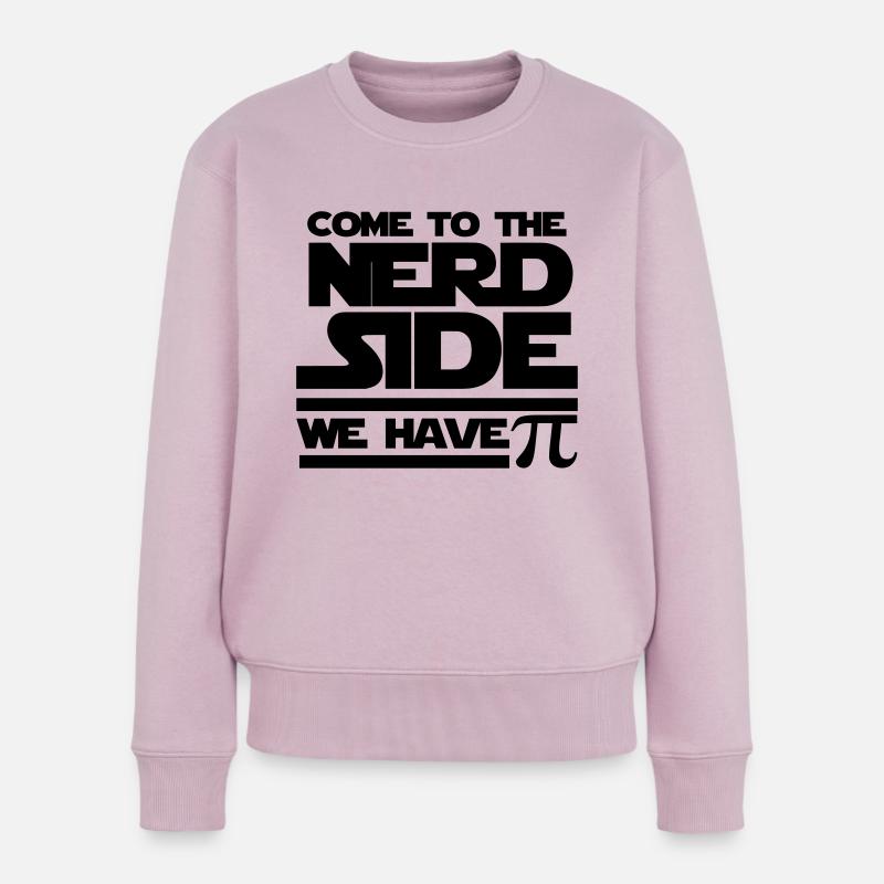 Come to the Nerd Side - Exclusive Edition - Frauen Premium Bio Pullover - Altrosa