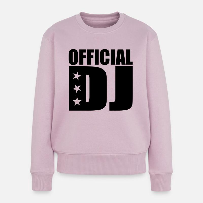 official DJ - Frauen Premium Bio Pullover - Altrosa