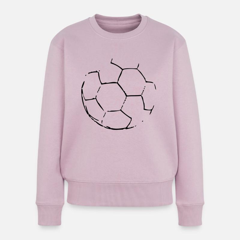 handball - Frauen Premium Bio Pullover - Altrosa