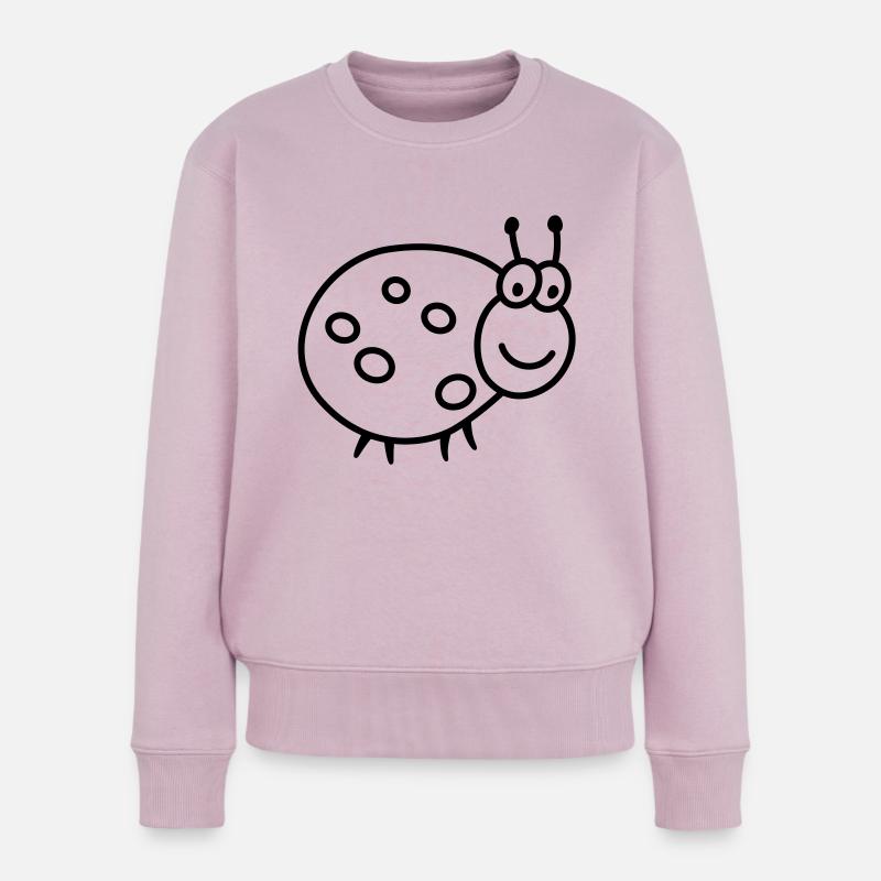Käfer - Glückskäfer - Frauen Premium Bio Pullover - Altrosa