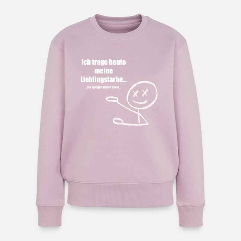 Lieblingsfarbe - Frauen Premium Bio Pullover - Altrosa