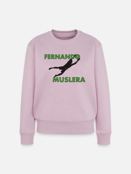 Fernando Muslera - Frauen Premium Bio Pullover - Altrosa