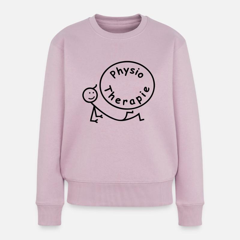 Physiothérapie / Physio jeu de boule - Pull Premium bio Femme - rose poudré