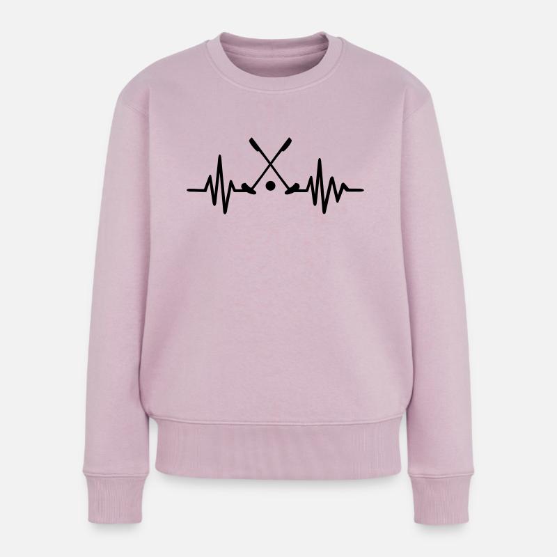 Minigolf - Frauen Premium Bio Pullover - Altrosa