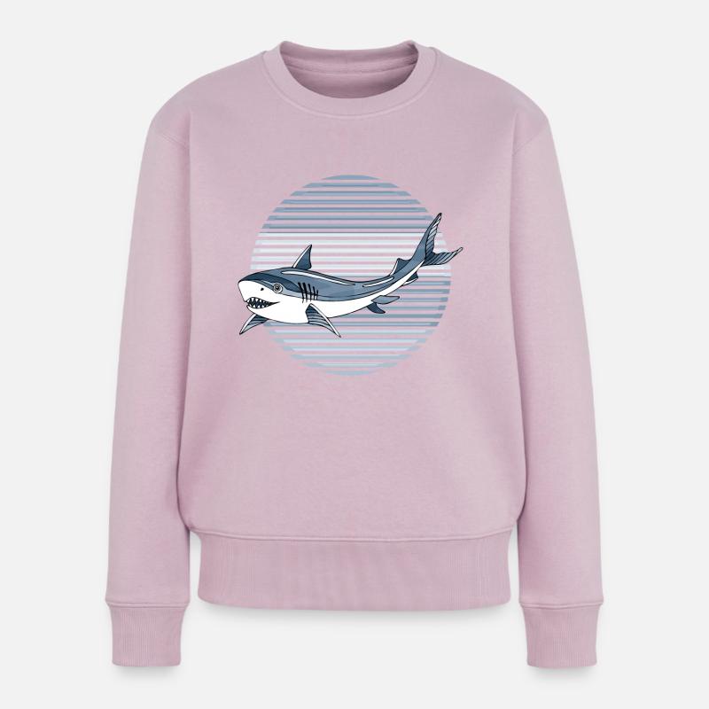 Hai - Frauen Premium Bio Pullover - Altrosa