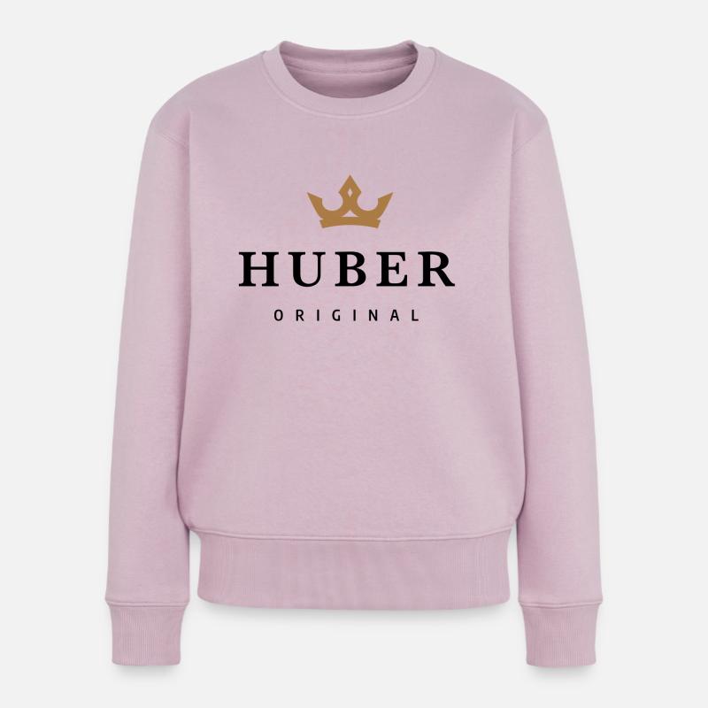 Huber - Frauen Premium Bio Pullover - Altrosa