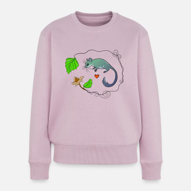 Siebenschläfer - Frauen Premium Bio Pullover - Altrosa