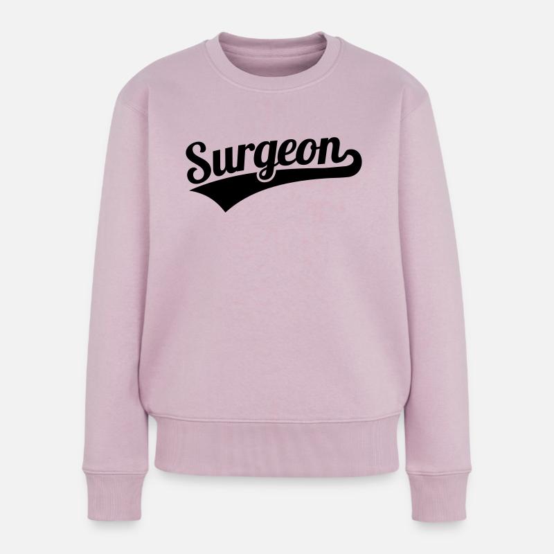 Chirurgien - Pull Premium bio Femme - rose poudré