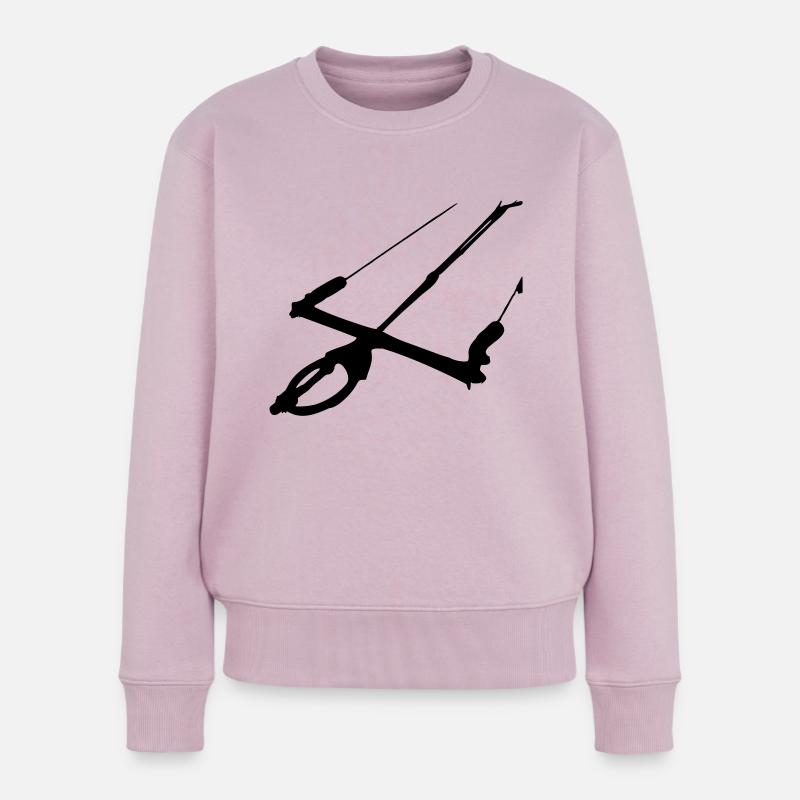 kitebar - Frauen Premium Bio Pullover - Altrosa