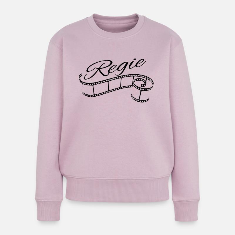Regie - Frauen Premium Bio Pullover - Altrosa