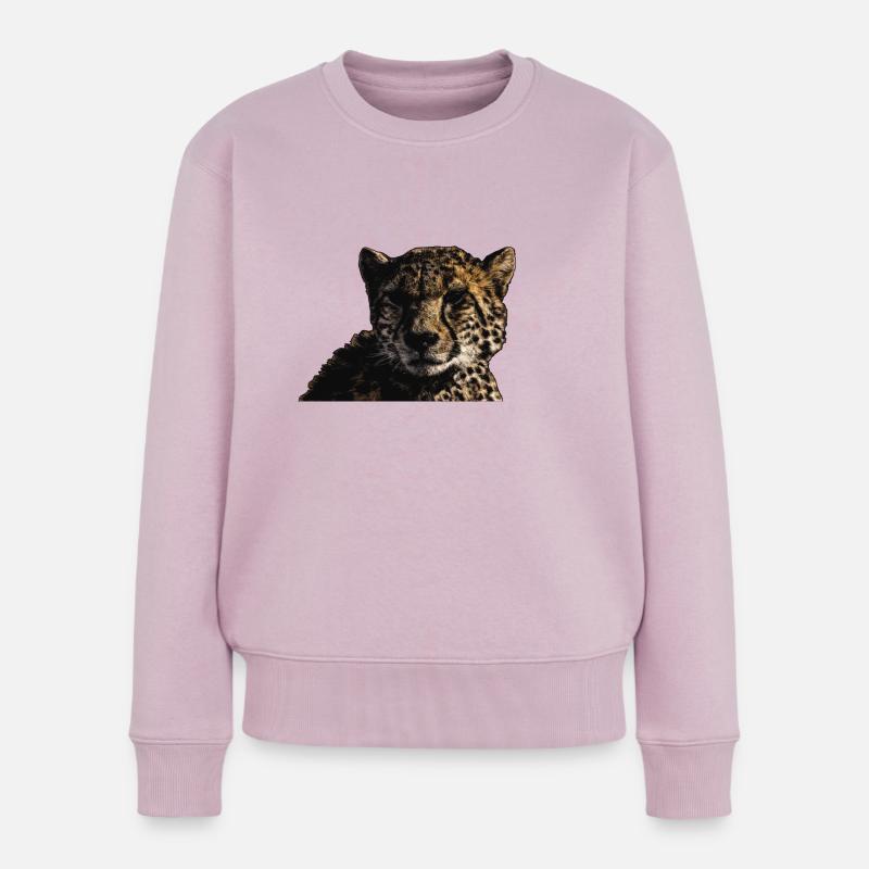 GUÉPARD - Pull Premium bio Femme - rose poudré