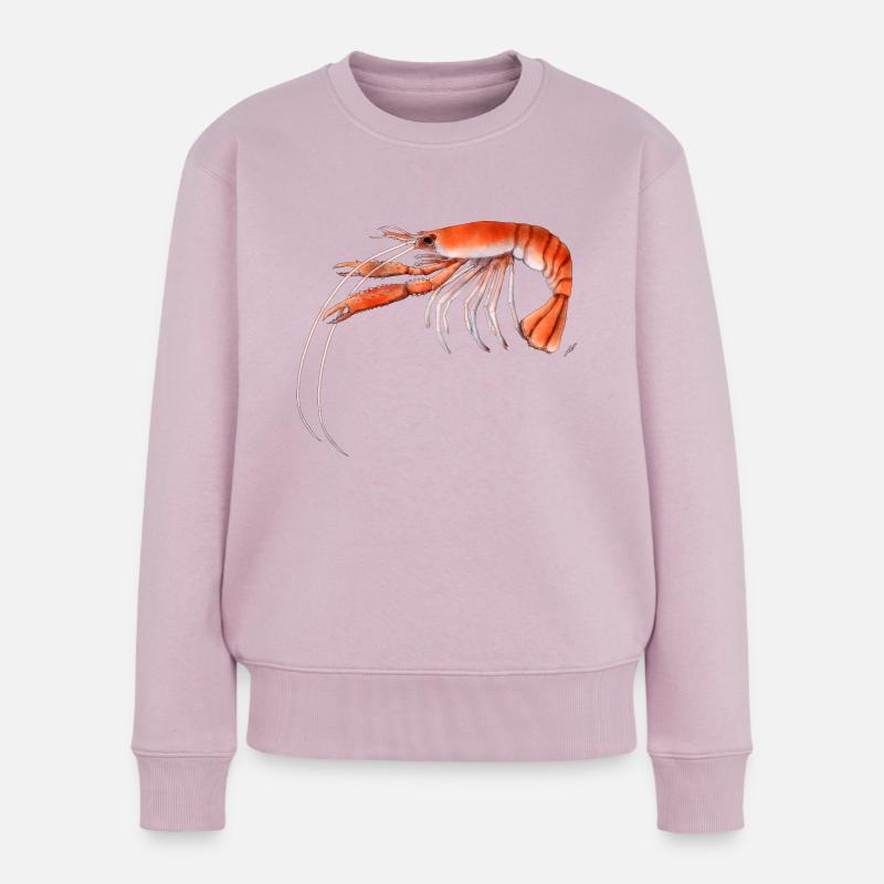 Kaisergranat - Frauen Premium Bio Pullover - Altrosa