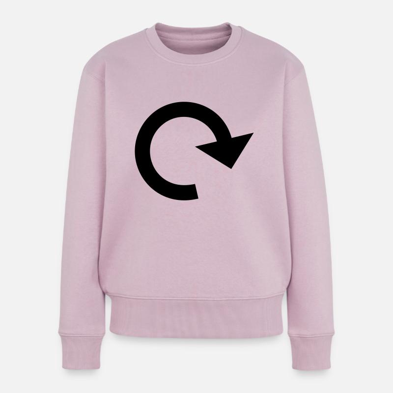 Arrow - Pull Premium bio Femme - rose poudré
