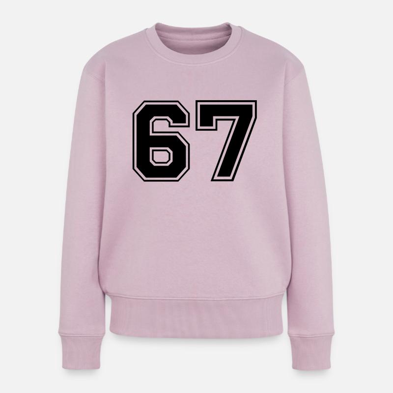 67 - Frauen Premium Bio Pullover - Altrosa